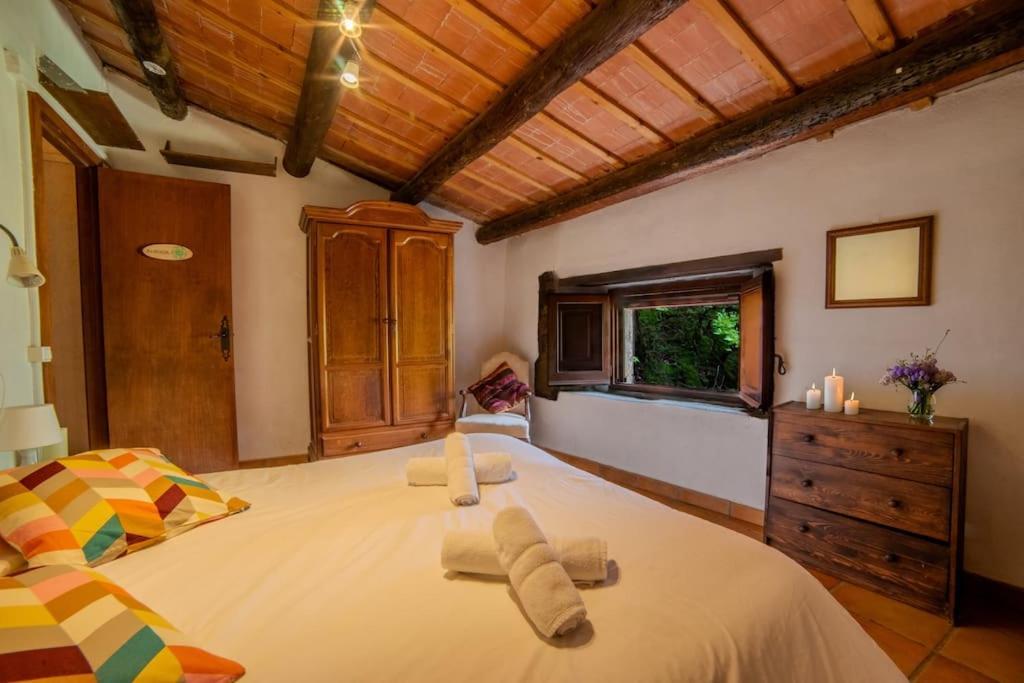Masia Can Castellar Sant Iscle De Vallalta Buitenkant foto