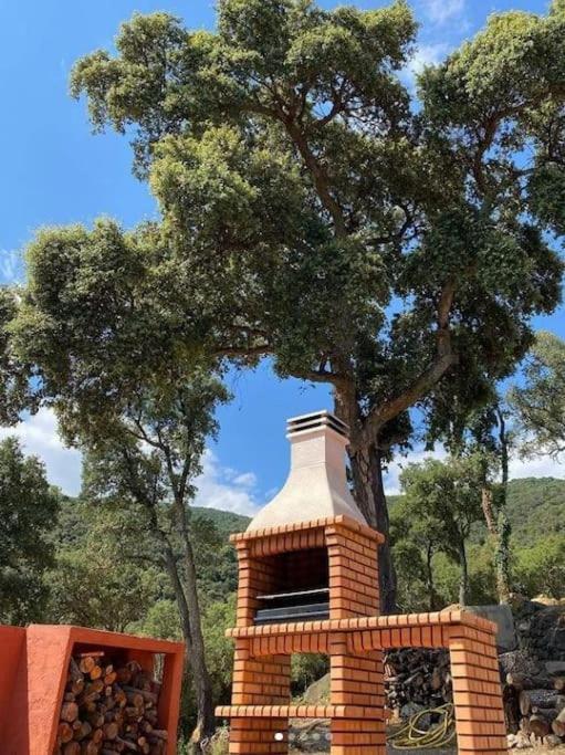 Masia Can Castellar Sant Iscle De Vallalta Buitenkant foto