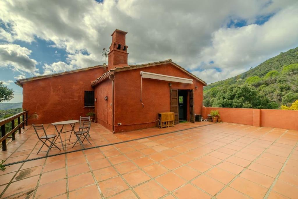 Masia Can Castellar Sant Iscle De Vallalta Buitenkant foto
