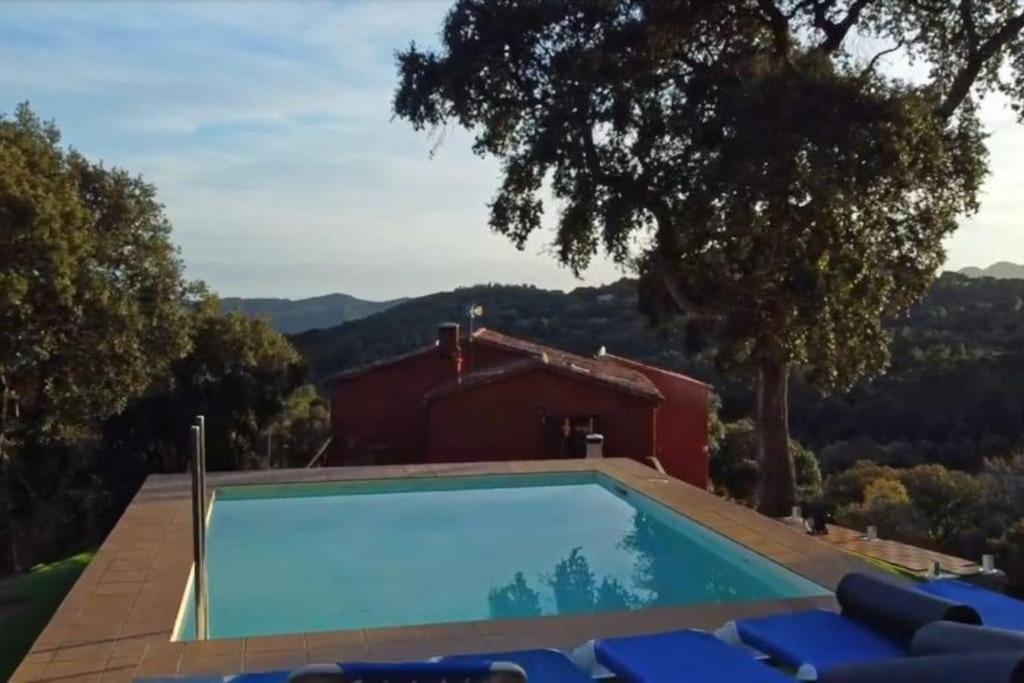 Masia Can Castellar Sant Iscle De Vallalta Buitenkant foto